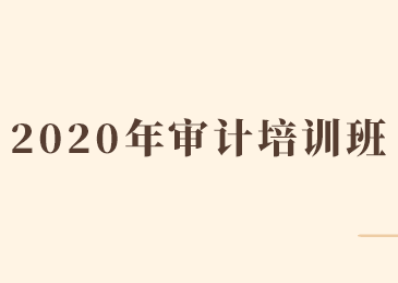 2020年從事證券服務(wù)業(yè)務(wù)會計師事務(wù)所審計培訓(xùn)班