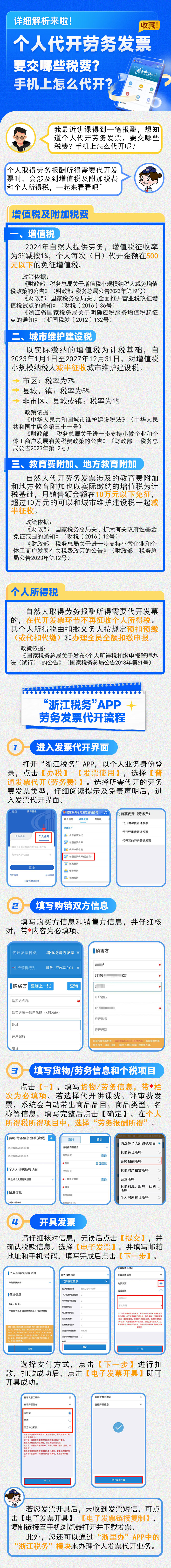 個人如何代開勞務發(fā)票？要交哪些稅費？詳解來啦！