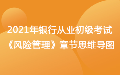 2021銀行從業(yè)初級《風險管理》思維導圖-風險管理基礎