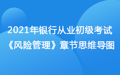 2021銀行從業(yè)初級《風險管理》思維導圖-操作風險管理