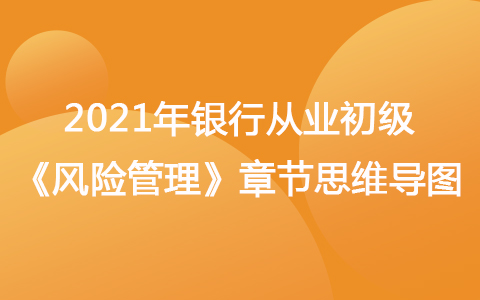 2021銀行從業(yè)初級《風險管理》思維導圖-聲譽風險與戰(zhàn)略風險管理