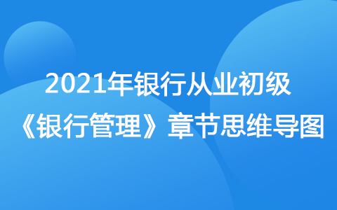 2021銀行從業(yè)初級《銀行管理》思維導圖-監(jiān)管體系