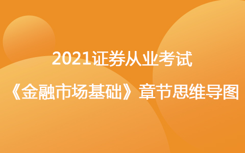 2021證券從業(yè)考試《金融市場基礎(chǔ)知識》思維導(dǎo)圖-中國金融體系與多層次基本市場