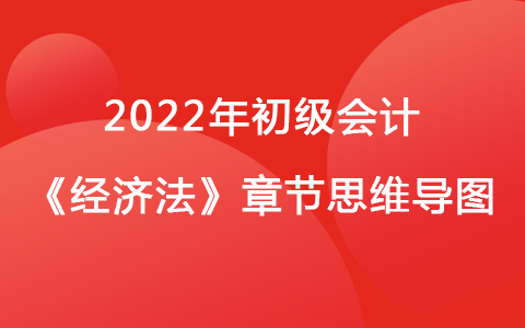 2022初級(jí)《經(jīng)濟(jì)法》思維導(dǎo)圖-所得稅法律制度